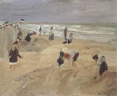 Max Liebermann Beach Seach Scene at Nordwijk (nn02) China oil painting art